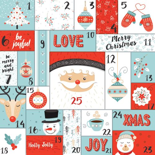 Advent Calendar Xmas Card