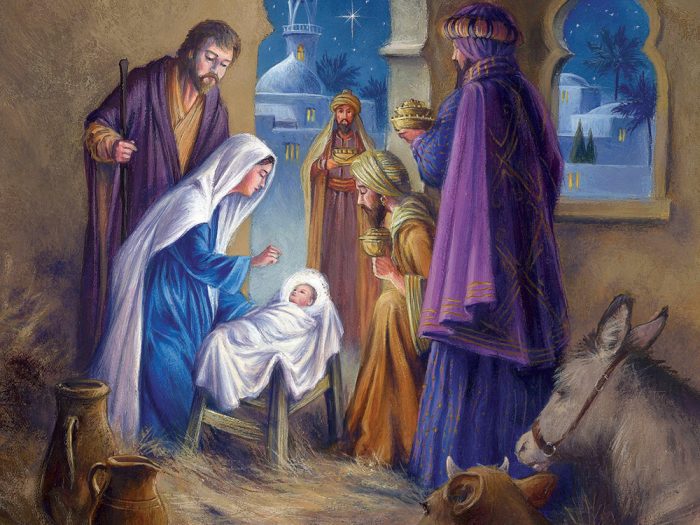 Nativity Xmas Card