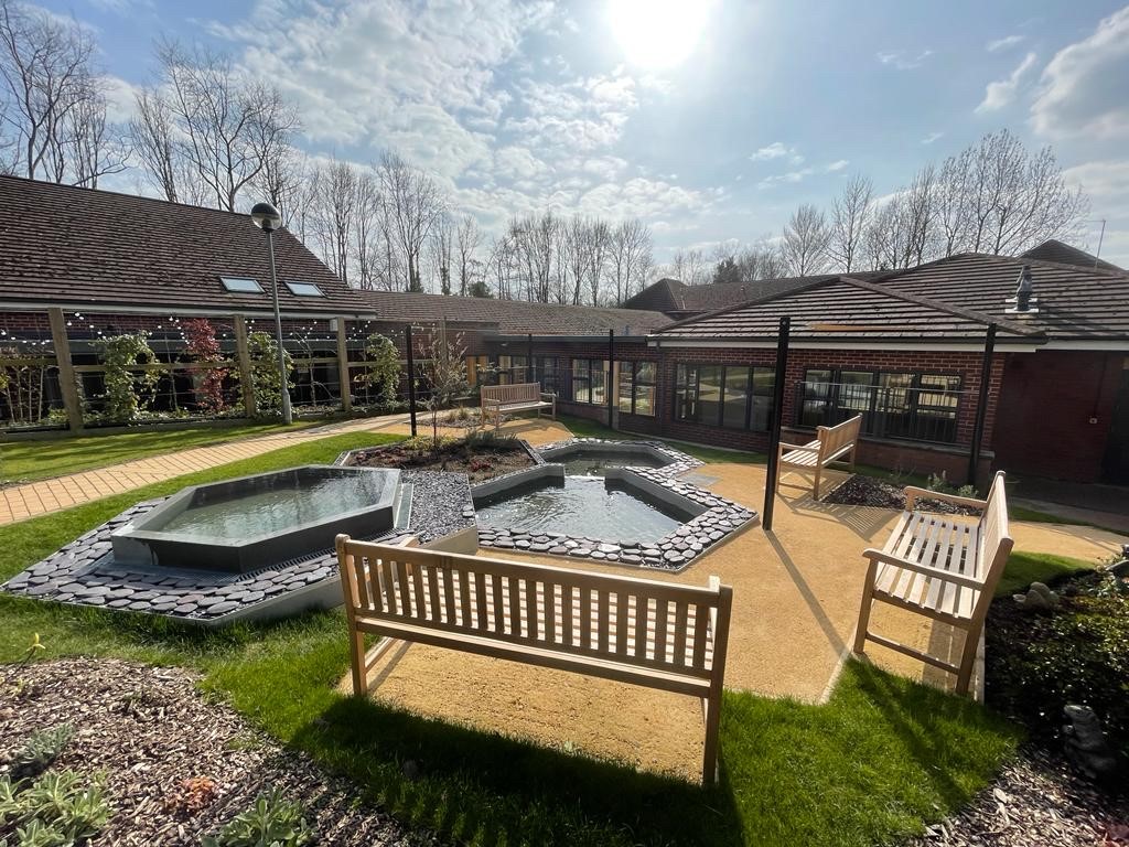 Reflection Garden complete