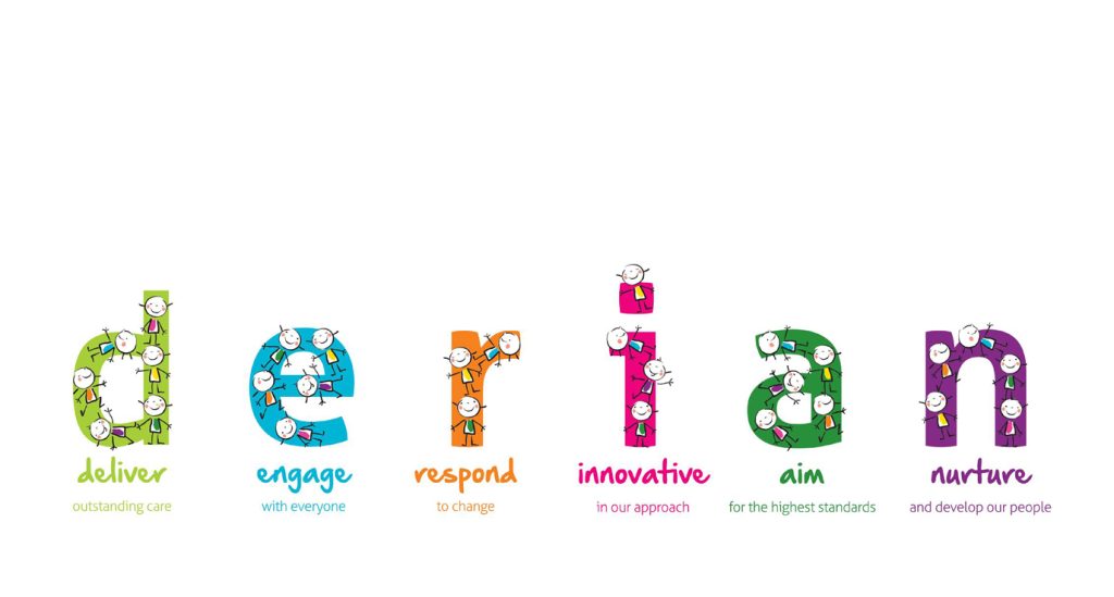 derian values graphic