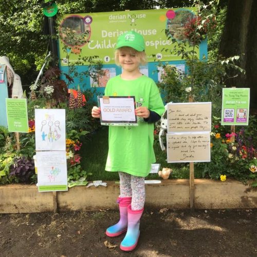 Gold award for hospice garden inspired by little girl’s book