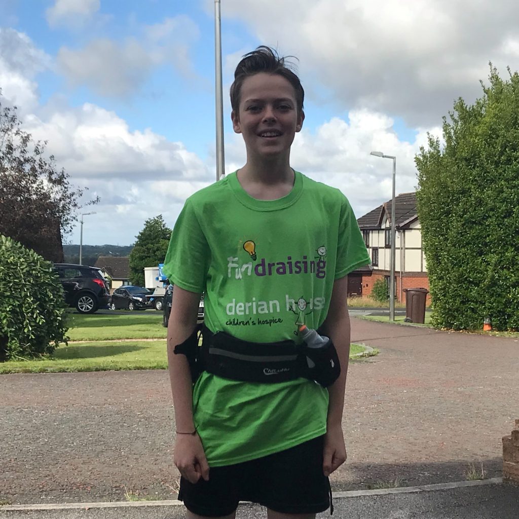 Skelmersdale schoolboy’s 125-mile run for children’s charity
