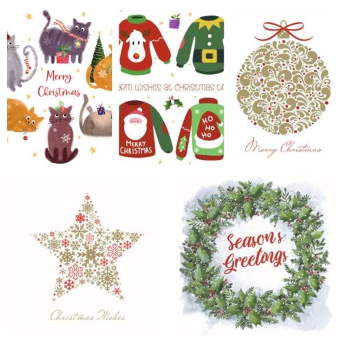 Bumper Pack Of 20 Christmas Cards