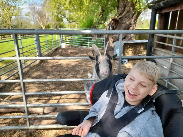 Our day out to the farm was the G.O.A.T! (Greatest Of All Time, for those not down with the 'kids' 😉) 🐐

Kieran recently enjoyed a trip out to Windmill Animal farm for a bleat-iful spring afternoon filled with a whole host of animals! ✨

We saw everything from lambs to guinea pigs, and bearded dragons to cows... with the ultimate goat selfie to finish up the day! Just look at that smile 💚